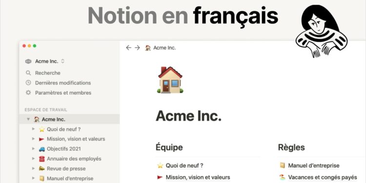 Notion : un outil productivité tout-en-un