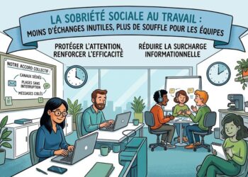 La sobriété sociale au travail moins d’échanges inutiles, plus de souffle pour les équipes